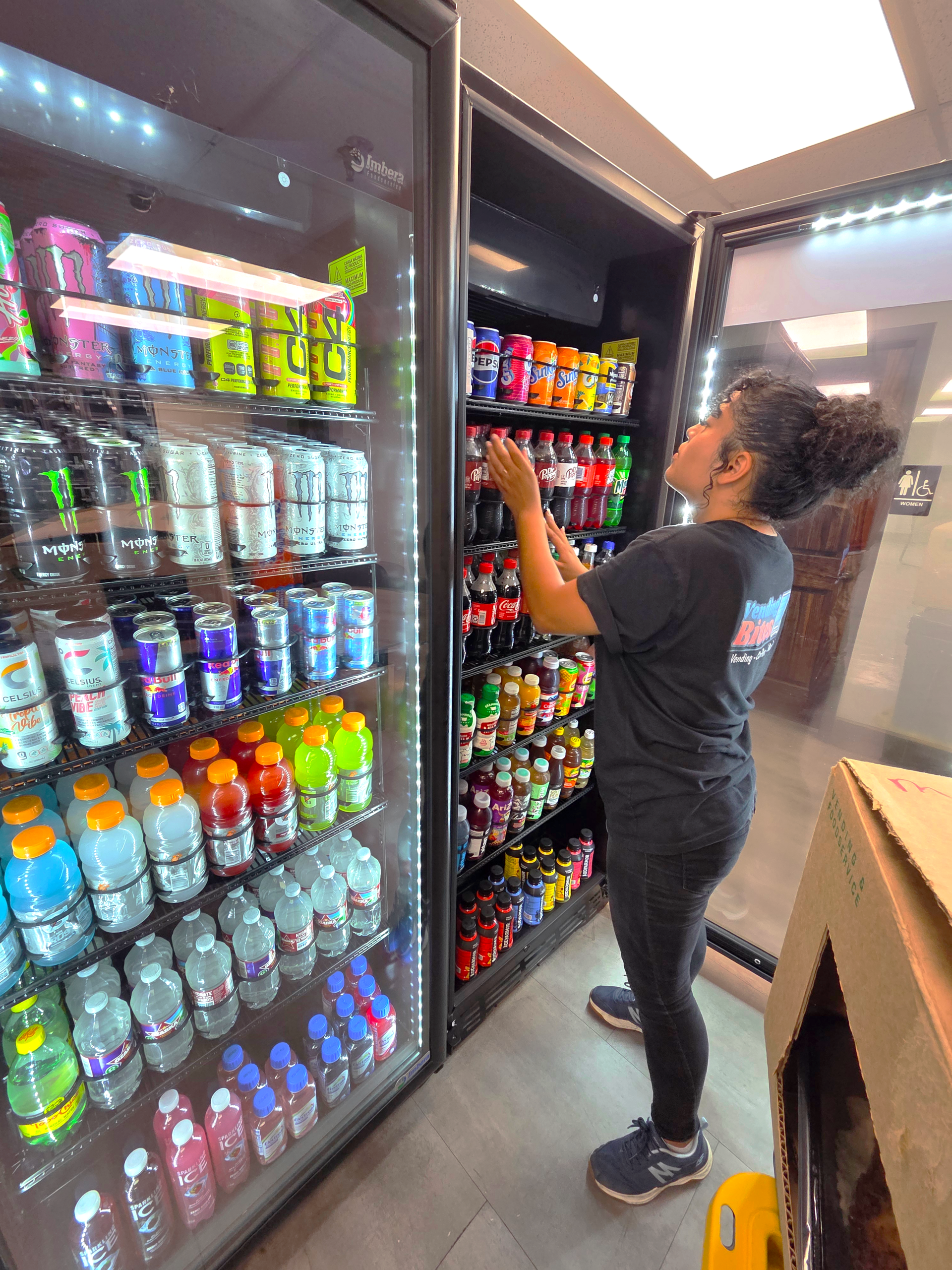employee stocking micro market